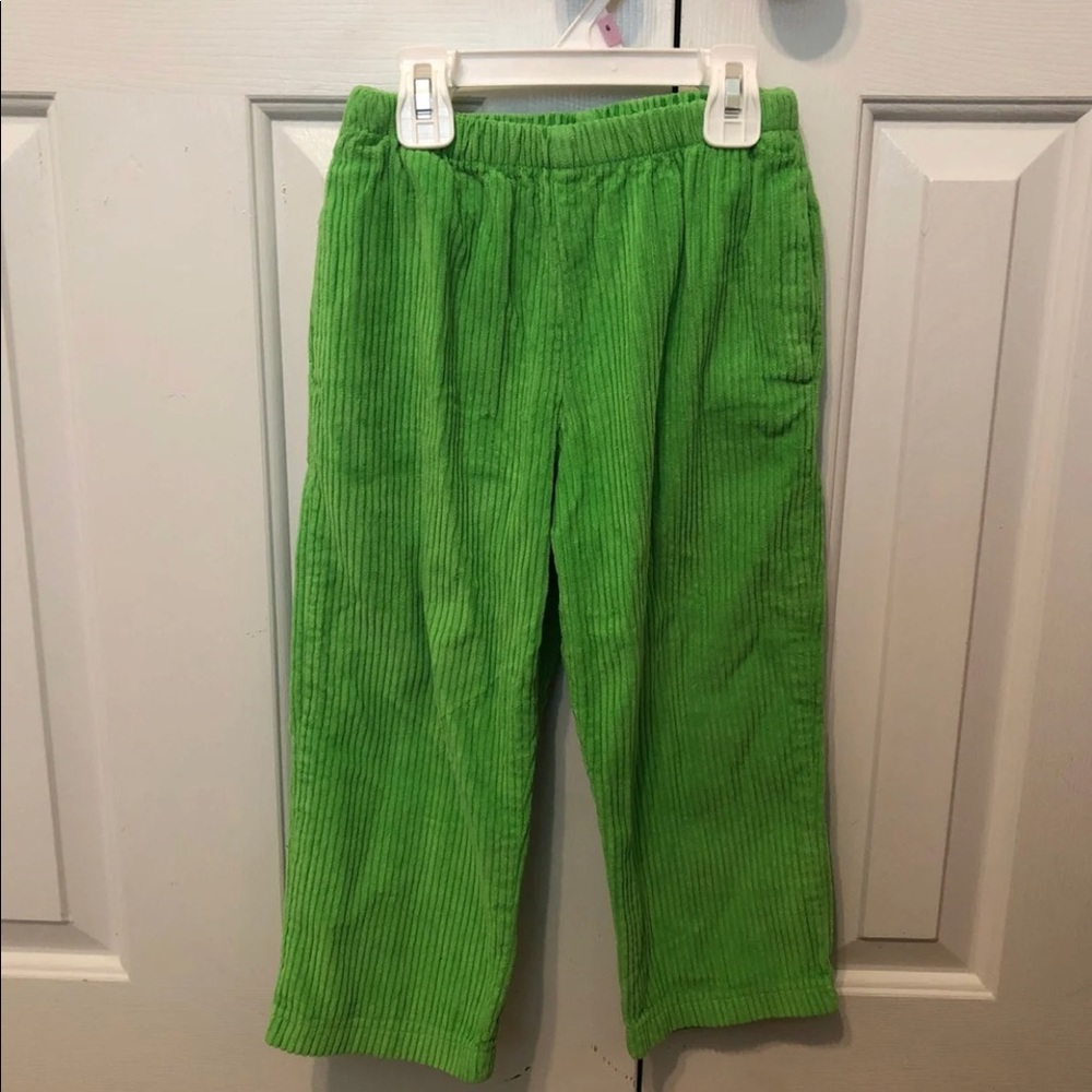 Boys size 5 Green Corduroy  Pants
